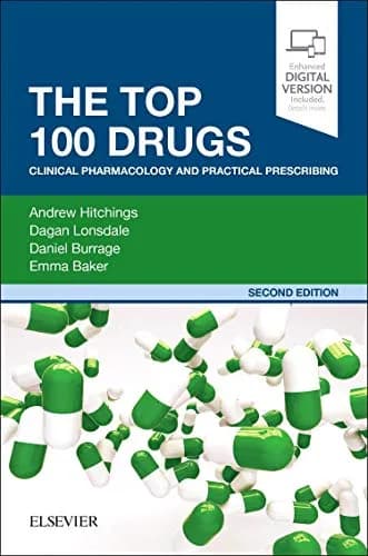 Elsevier The Top 100 Drugs: Clinical Pharmacology & Prescribing, 2nd Ed | Essential Medical Reference for Safe Practice thumbnail 1