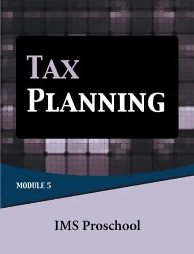 Tax Planning: Module 5 | Comprehensive ABIS Book on Business & Money (292 pages, paperback)