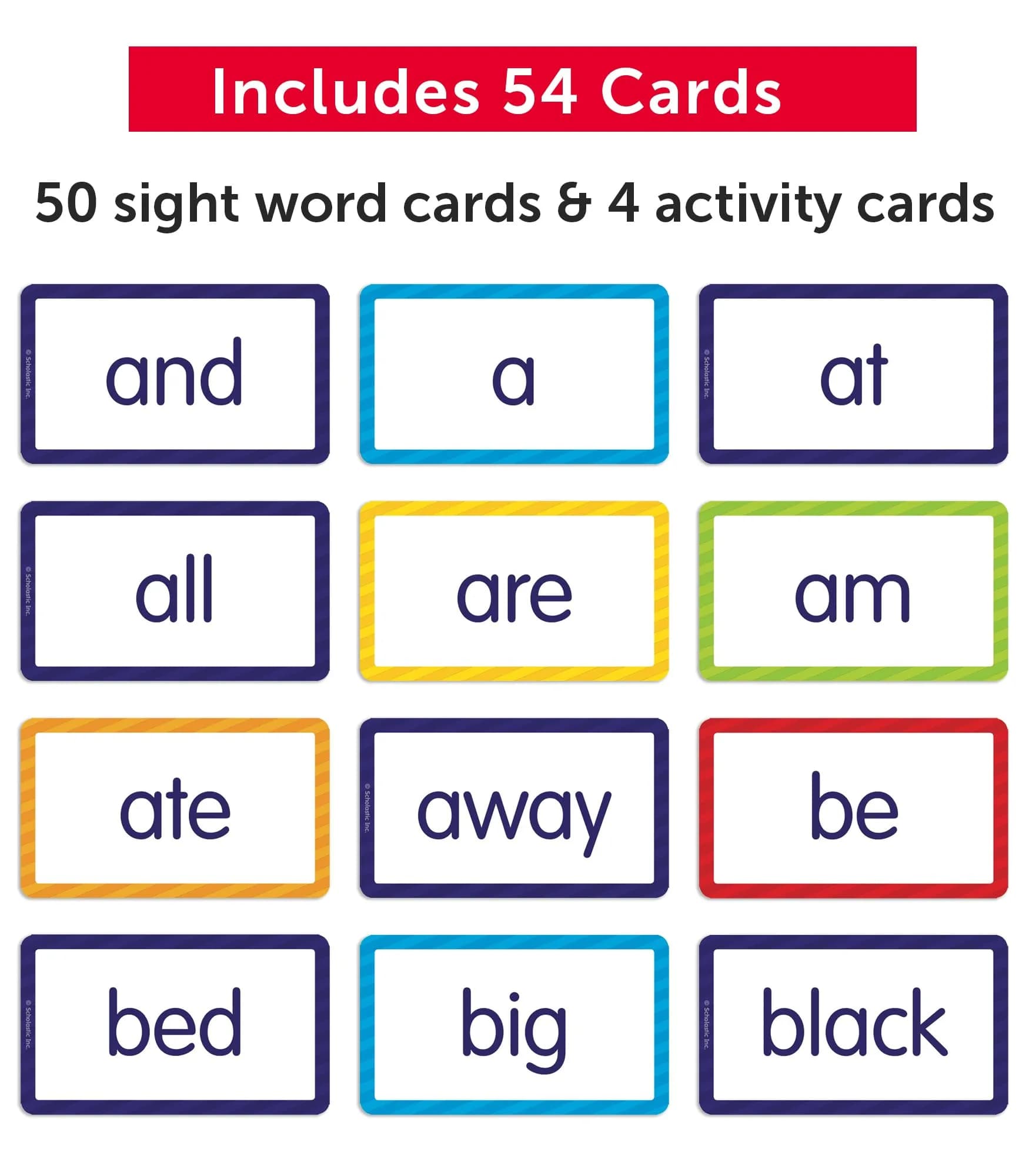 Scholastic Sight Words Flash Cards | Essential Reading Fluency Tool - view 2