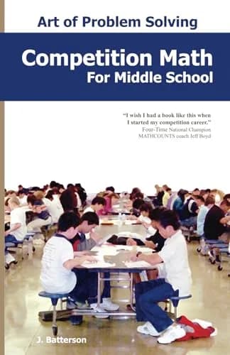 CREATESPACE Competition Math for Middle School | Advanced Problem Solving Book (388 pages) thumbnail 1