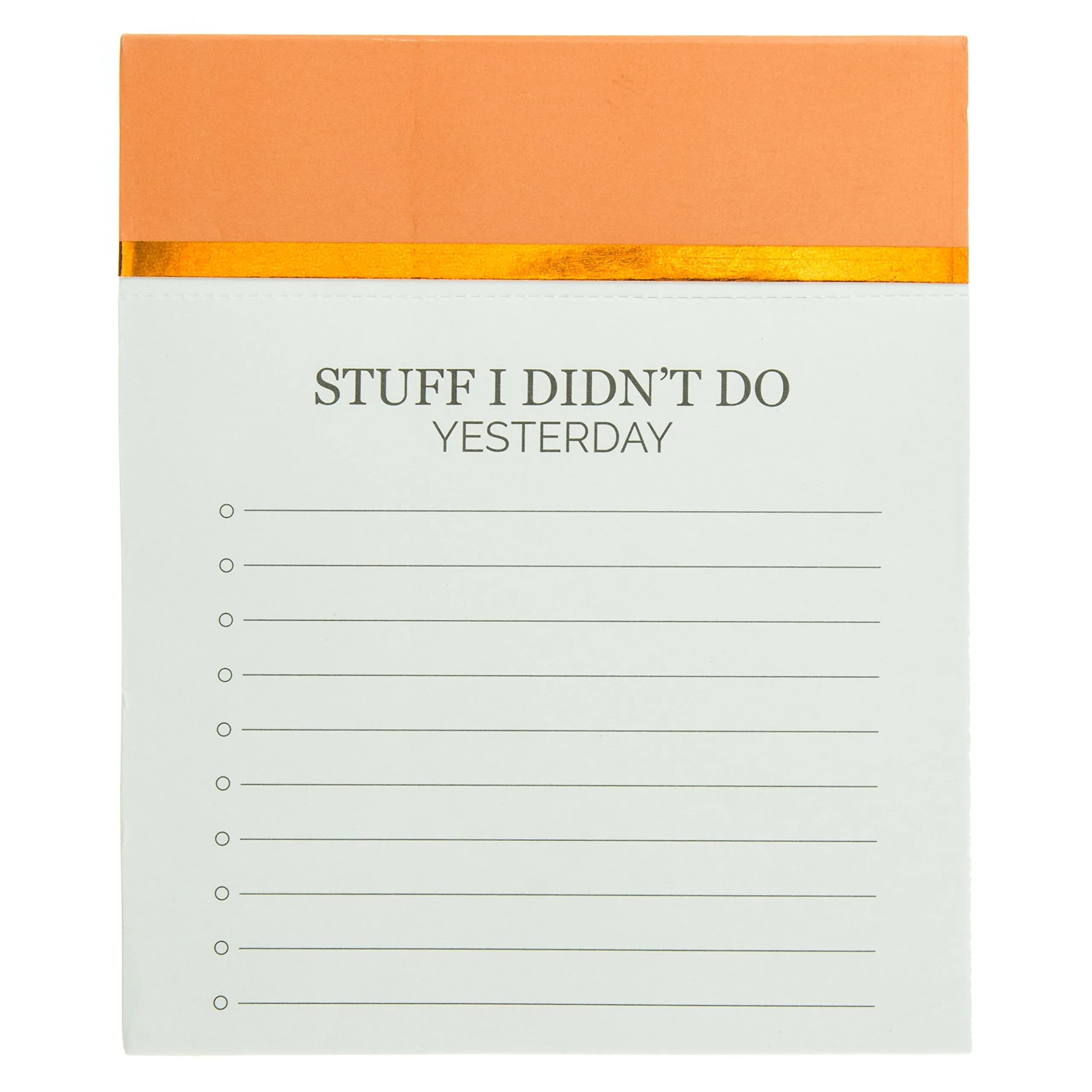 Graphique de France Blush Copper Jotter Notepad 4.5" x 5.5" | 250 Tear-Off Sheets for Quick Notes — Blush Copper