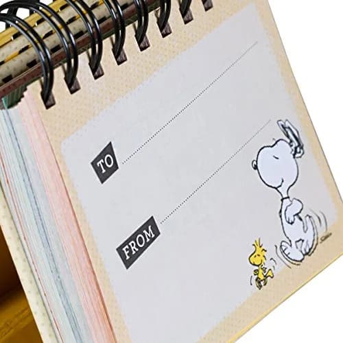 Dayspring Peanuts Smiles and Blessings Perpetual Calendar 5.5" x 5.25" | Daily Inspiration & Scriptures thumbnail 4
