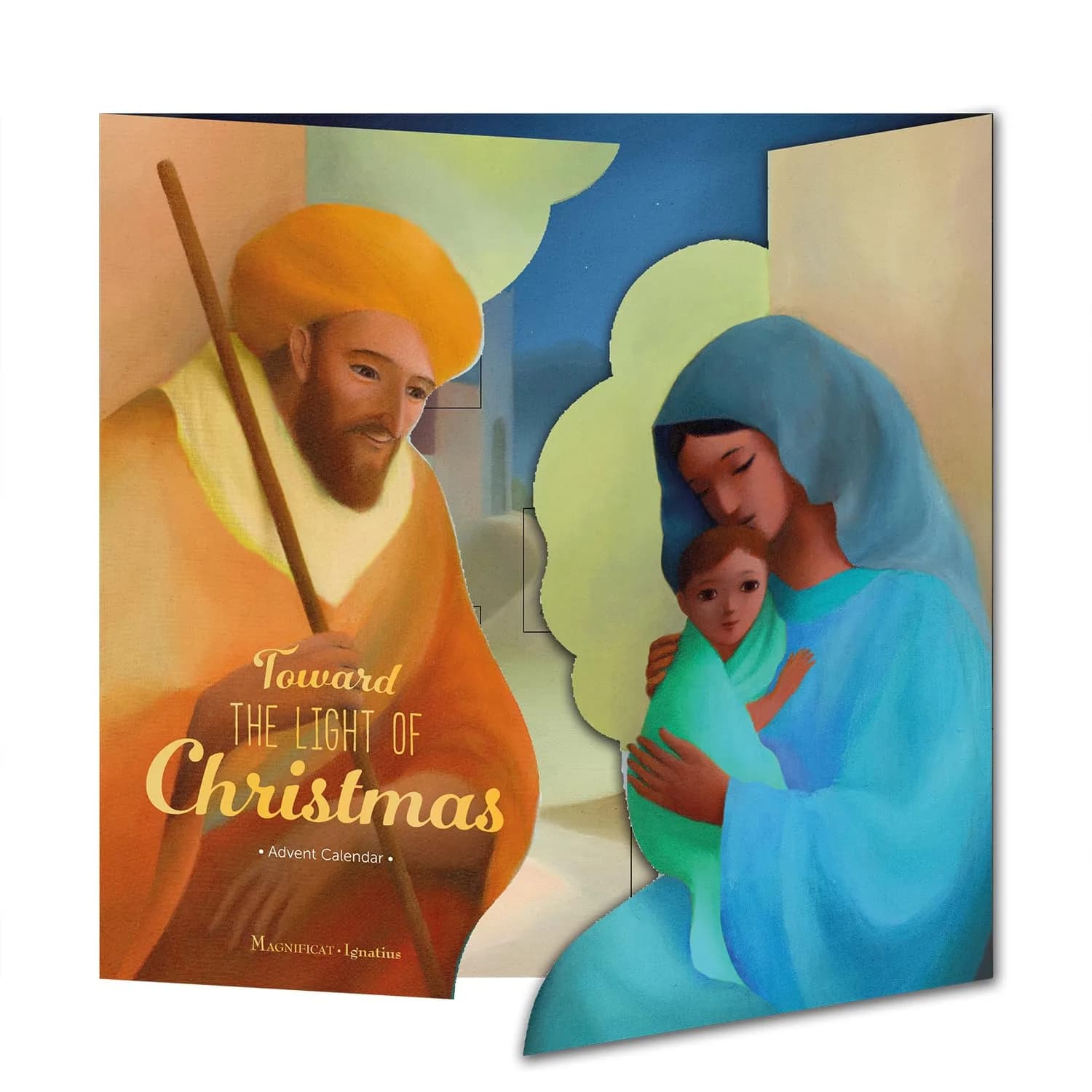 Ignatius Press Toward the Light of Christmas | Children's Advent Calendar with Daily Devotions (70-120 chars)