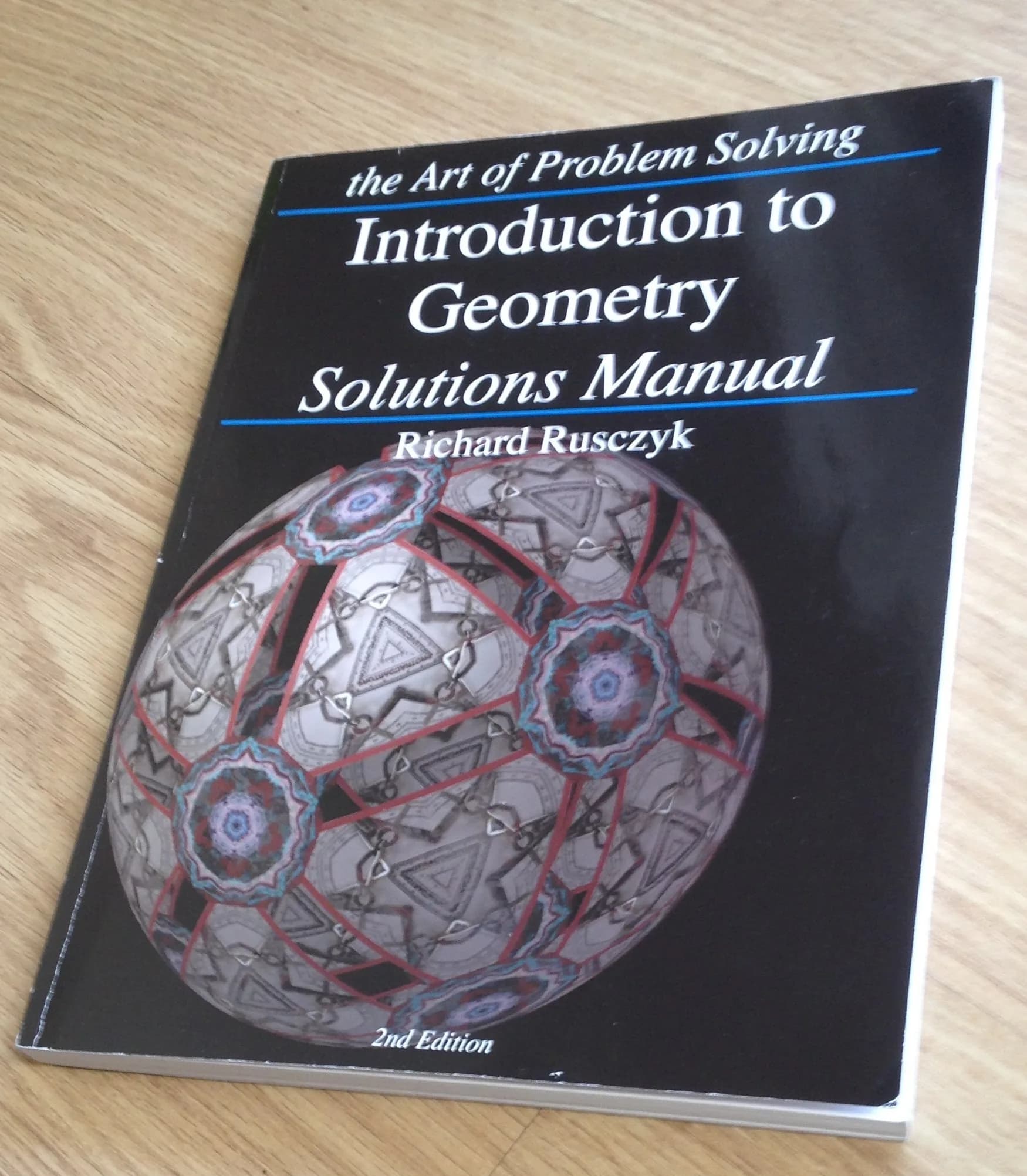 Art of Problem Solving Introduction to Geometry Solutions Manual (227 pages / 10.9 x 8.3 in)