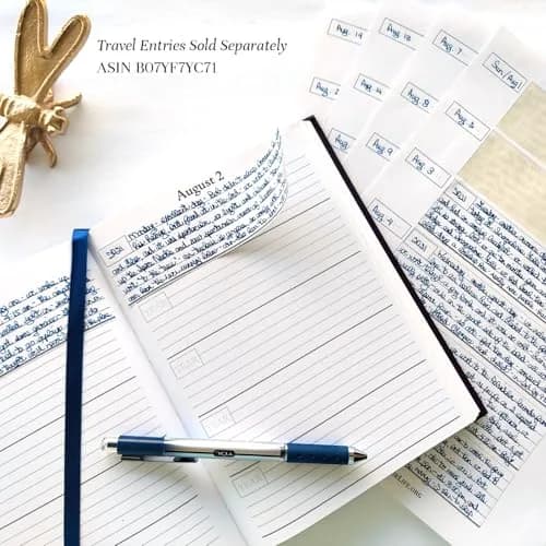 Writing Your Life Hard Cover 5 Year Journal | Simple Daily Memory Keeper | 6x8.25 Inch Leaf Green thumbnail 8