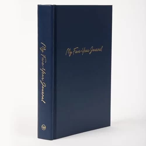 Writing Your Life Hard Cover 5 Year Journal | Navy Blue | 6x8.25 Inch | Durable USA Import thumbnail 7