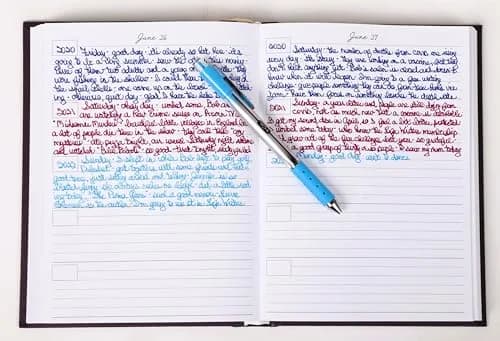 Writing Your Life Hard Cover 5 Year Journal | Navy Blue | 6x8.25 Inch | Durable USA Import thumbnail 9