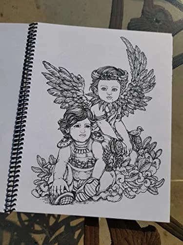 PAP Biringan: The Invisible City Adult Coloring Book Spiral Bound 8.5in x 11in | Perforated Pages, Single Sided thumbnail 6