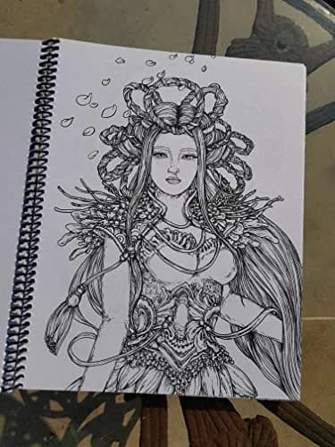 PAP Biringan: The Invisible City Adult Coloring Book Spiral Bound 8.5in x 11in | Perforated Pages, Single Sided thumbnail 1
