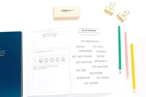 Modern Kid Press Gratitude Journal for Kids | Cultivate Mindfulness & Thankfulness in 3 Minutes thumbnail 5