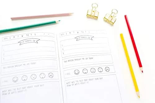 Modern Kid Press Gratitude Journal for Kids | Cultivate Mindfulness & Thankfulness in 3 Minutes thumbnail 3