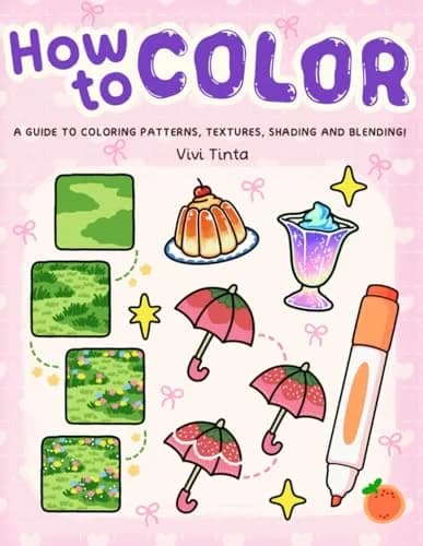 Craydraw Press LLC How to Color: Step-by-Step Coloring Guide for Patterns & Textures | Relax & Practice thumbnail 1