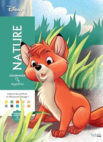HACHETTE HEROES Coloriages mystères Disney - Nature | 100 Pages, Premium Paper, 300mm x 215mm thumbnail 1