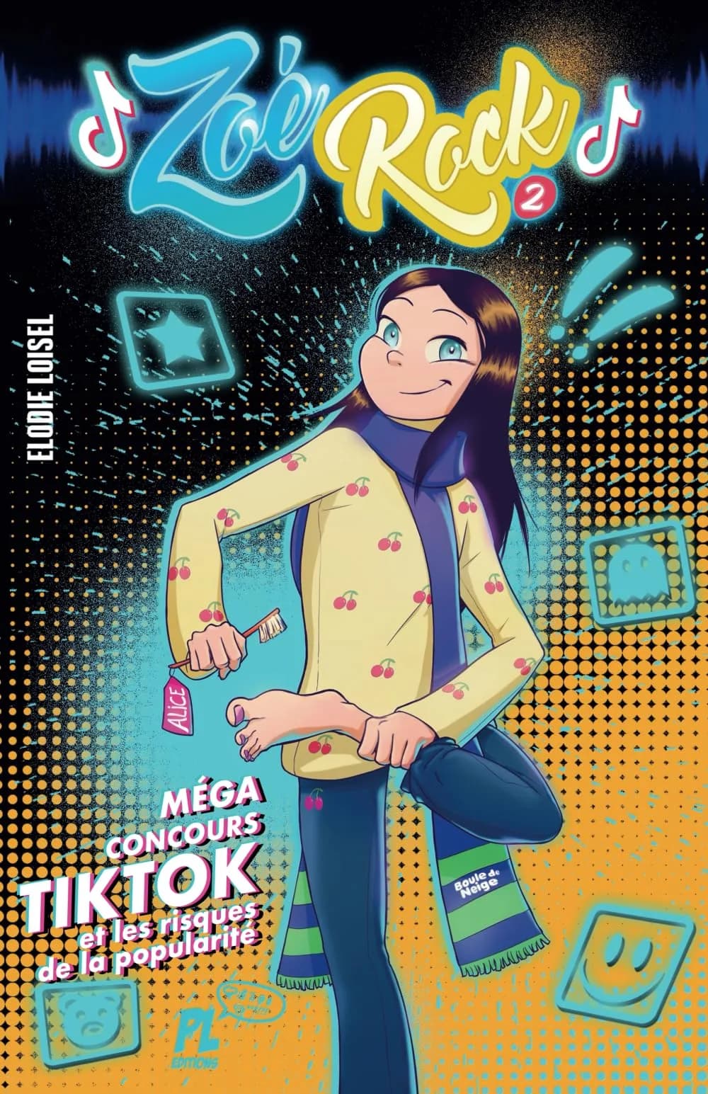 AFNIL Zoé Rock: Concours TikTok et les risques de la popularité (French Edition) | Humorous Teen Fiction - main product image