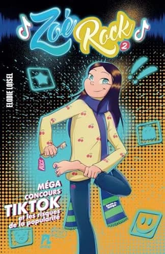 AFNIL Zoé Rock: Concours TikTok et les risques de la popularité (French Edition) | Humorous Teen Fiction thumbnail 1