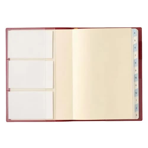 日本能率協会マネジメントセンター 9089 B6 Week 2 Planner, Red, 240 Pages, 13.3×18.8cm thumbnail 6