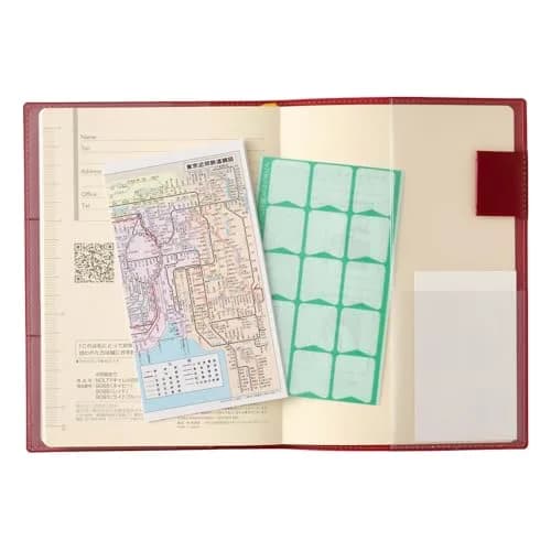 日本能率協会マネジメントセンター 9089 B6 Week 2 Planner, Red, 240 Pages, 13.3×18.8cm thumbnail 7