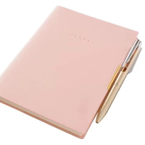 日本能率協会マネジメントセンター PLANNER Powder Pink | Monthly & Weekly Log Pages, Elegant Finish, Japan Made thumbnail 5