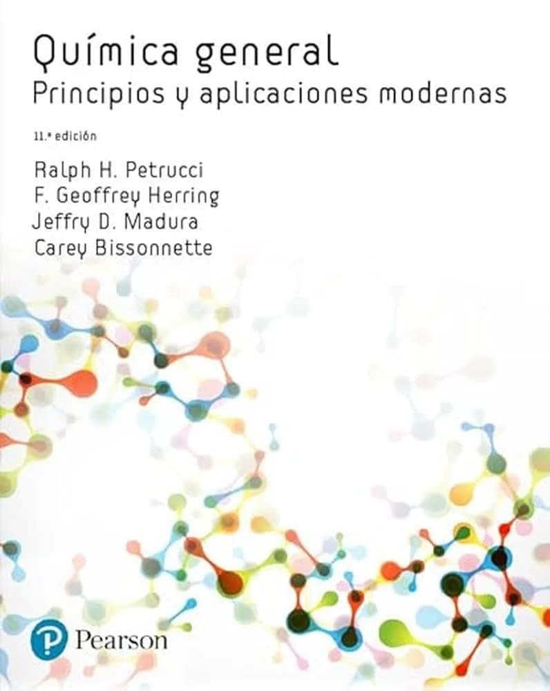 PEARSON EDUCATION QUÍMICA GENERAL | University Textbook for Higher Education in Spanish