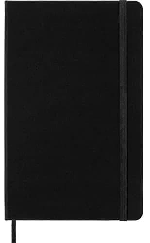Moleskine Classic Notebook, Large, Ruled, Black, Hard Cover (5 x 8.25) | Durable, Elegant & Perfect for Daily Writing thumbnail 2