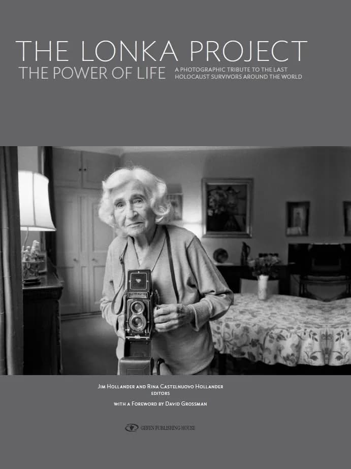 Gefen Publishing House The Lonka Project; The Power of Life | Photographic Tribute to Holocaust Survivors in Hardcover thumbnail 2