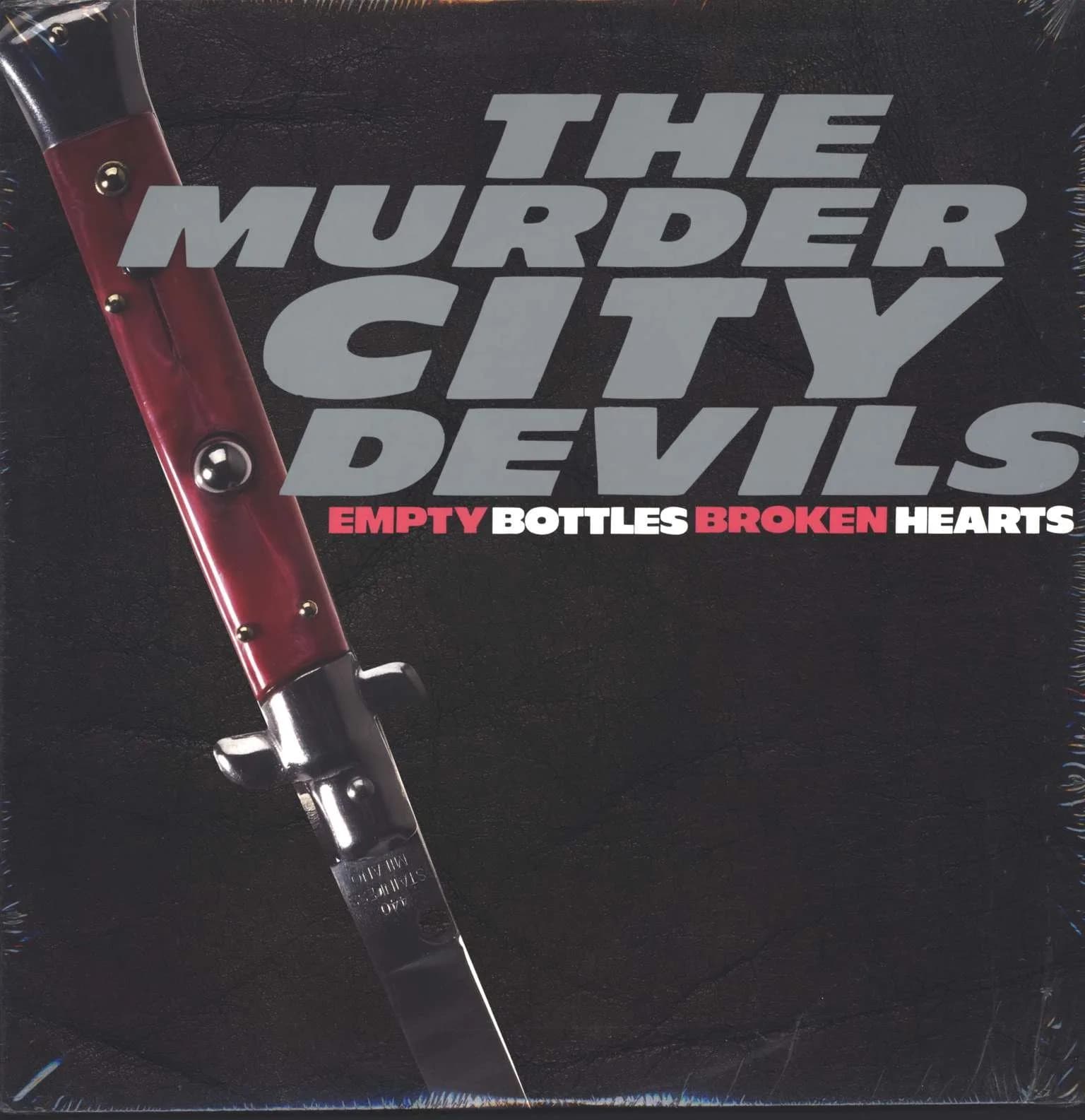 SUBPOP EMPTY BOTTLES, BROKEN HEARTS Vinyl Album 12.4 in x 12.32 in | 1998 Re-issue with Marbled Vinyl