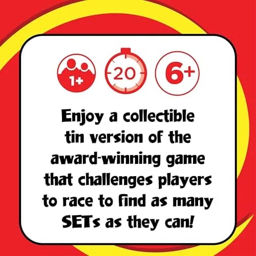 PlayMonster SET Card Game - Visual Perception & Matching - 81 Cards, Ages 8+ | Award-Winning Family Game thumbnail 4