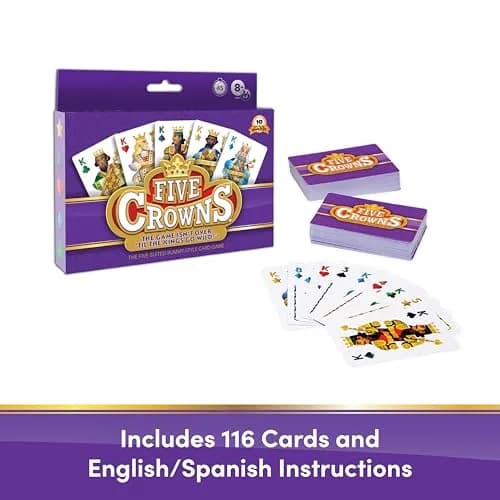 PlayMonster Five Crowns Rummy Style Card Game for Kids and Adults | Family Game Night thumbnail 6
