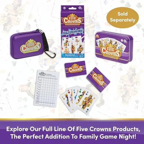 PlayMonster Five Crowns Rummy Style Card Game for Kids and Adults | Family Game Night thumbnail 7