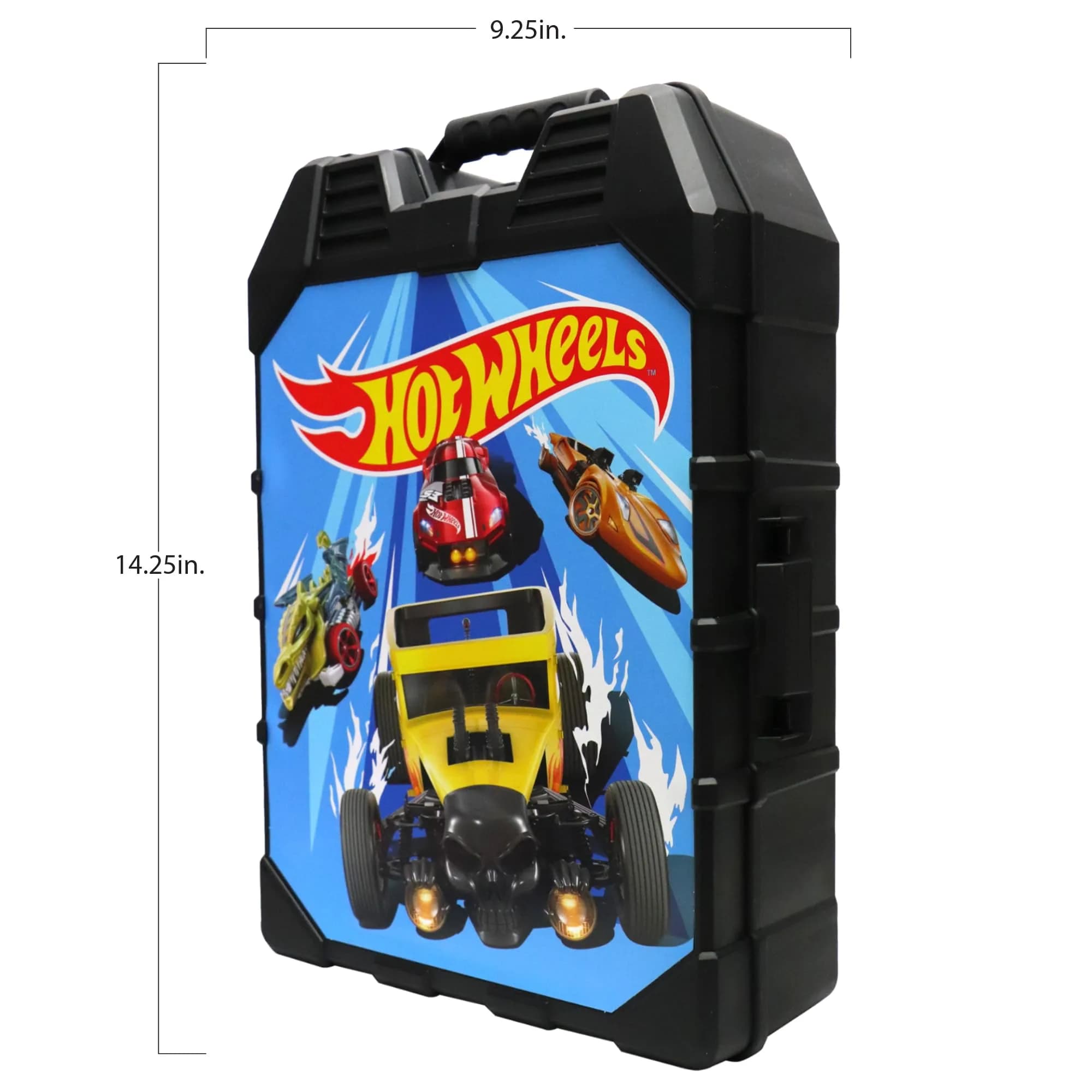 Tara Toys Hot Wheels 48-Car Carry Case with Handle - Portable Toy Vehicle Organizer - view 4