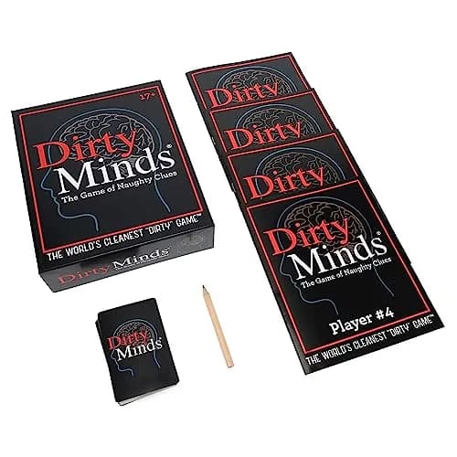 TDC Games Dirty Minds Original Party Game | 912 Naughty Clues, 304 Squeaky Clean Answers thumbnail 6