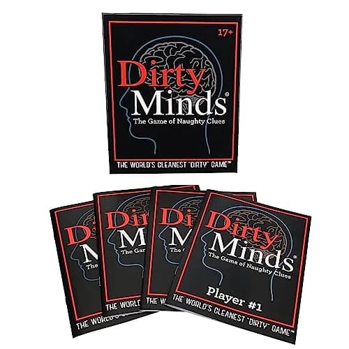 TDC Games Dirty Minds Original Party Game | 912 Naughty Clues, 304 Squeaky Clean Answers thumbnail 7