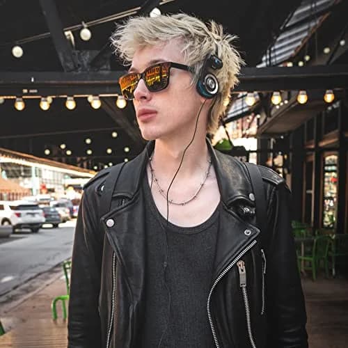 Koss Porta Pro Classic On-Ear Headphones, Black/Silver | Legendary Sound & Retro Design thumbnail 6
