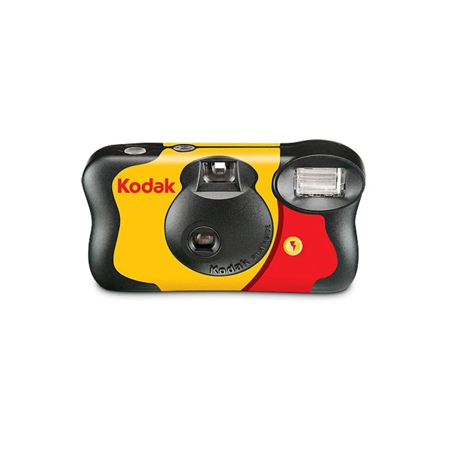 KODAK FunSaver 35mm Single Use Camera | 27 Exposures, Built-in Flash, Black