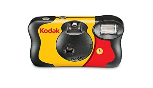 KODAK FunSaver 35mm Single Use Camera | 27 Exposures, Built-in Flash, Black thumbnail 2