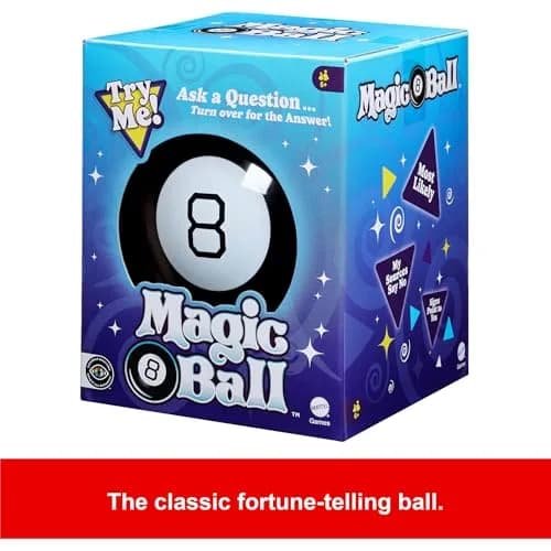 Mattel Games Magic 8 Ball Toy | Classic Fortune Teller for Kids 6+ Years thumbnail 5