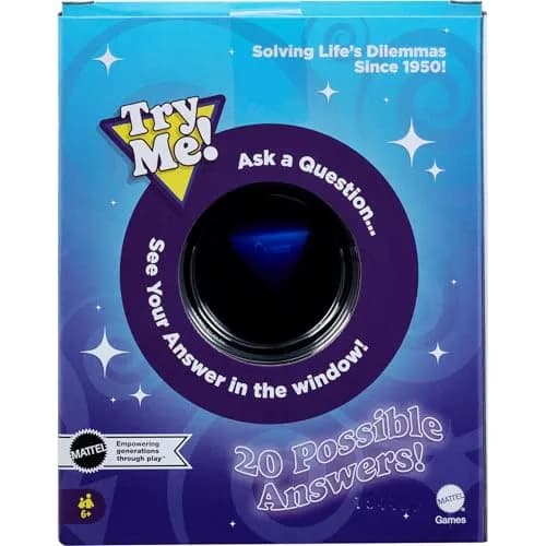 Mattel Games Magic 8 Ball Toy | Classic Fortune Teller for Kids 6+ Years thumbnail 6