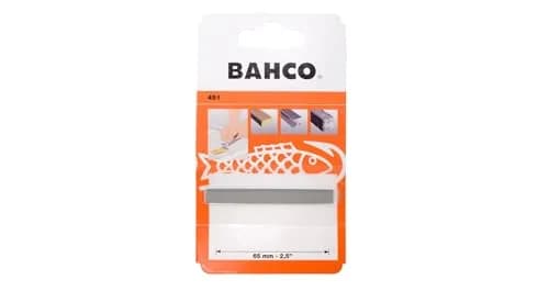 Bahco 451 2-1/2" Double-Edged Carbide Scraper Blade | Refinishes Furniture & DIY Projects thumbnail 3