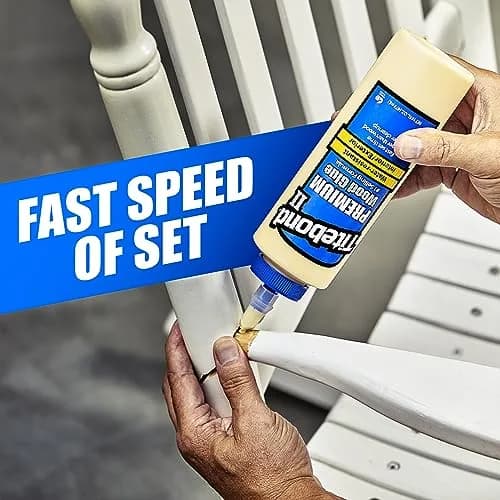 Titebond II Premium Cream Wood Glue 16 fl oz (473ml) | ANSI Type II Water-Resistant thumbnail 3