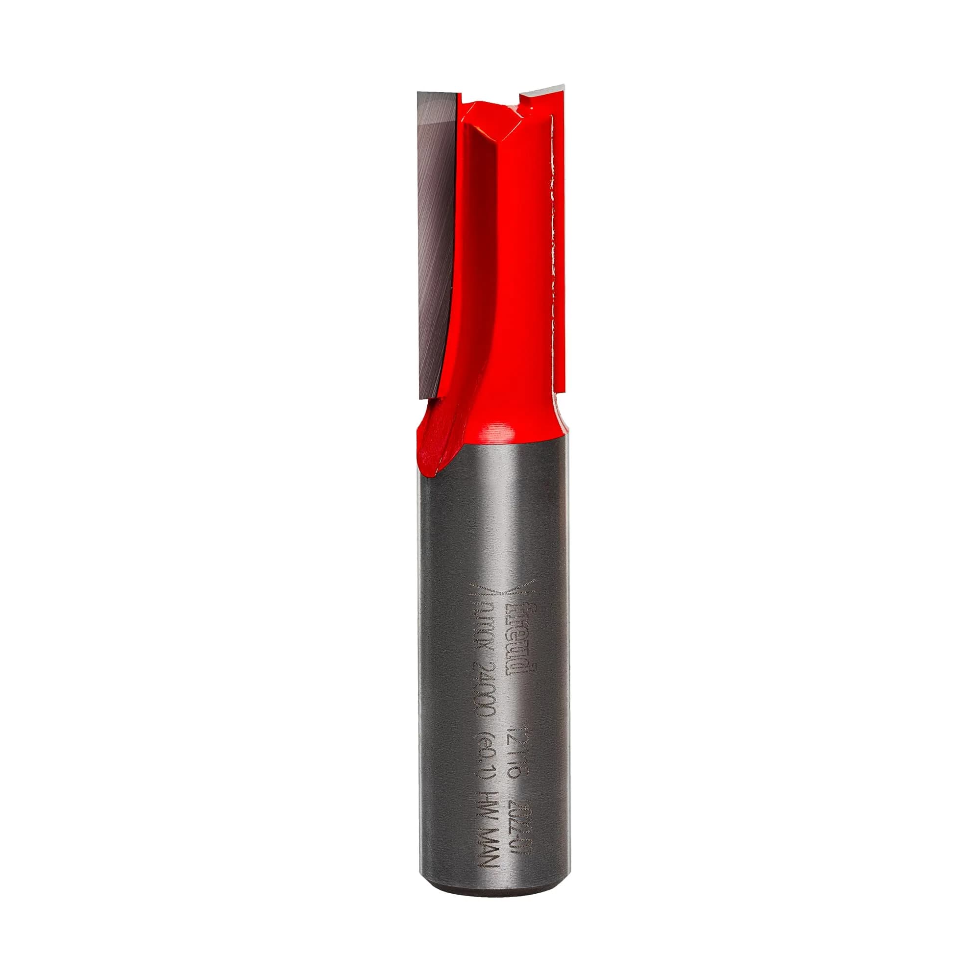 Freud 1/2" Double Flute Straight Router Bit with TiCo Carbide - 2" Cut Height | Precision Grooving & Edge Routing — One Size