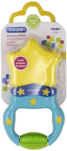 Lamaze Massaging Action Teether | Vibrating Baby Teething Toy for 6+ Months thumbnail 2