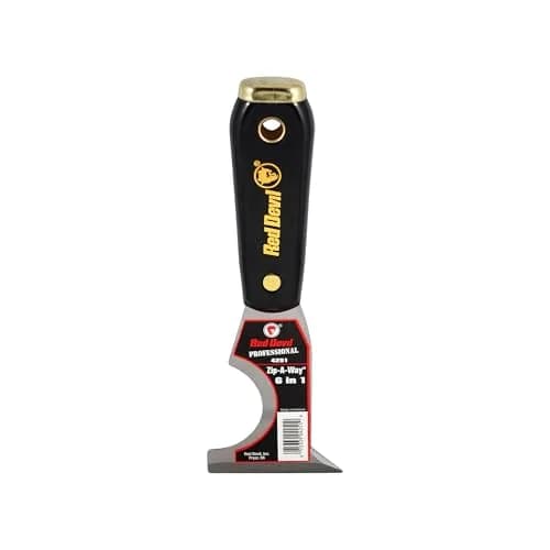 Red Devil 4251 6-in-1 Painters Tool: 19 cm (7.38 in) | Scraper, Putty Knife, Nail Setter, Spreader thumbnail 1