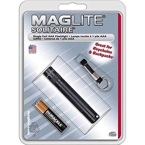 MagLite Solitaire Incandescent 1-Cell AAA Flashlight Black | Compact, Durable & Reliable thumbnail 3