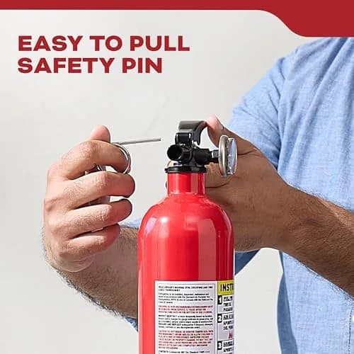 Kidde Fire Extinguisher 1-A:10-B:C | Home Safety, UL Listed, 2.5 lbs, Easy Mount thumbnail 9