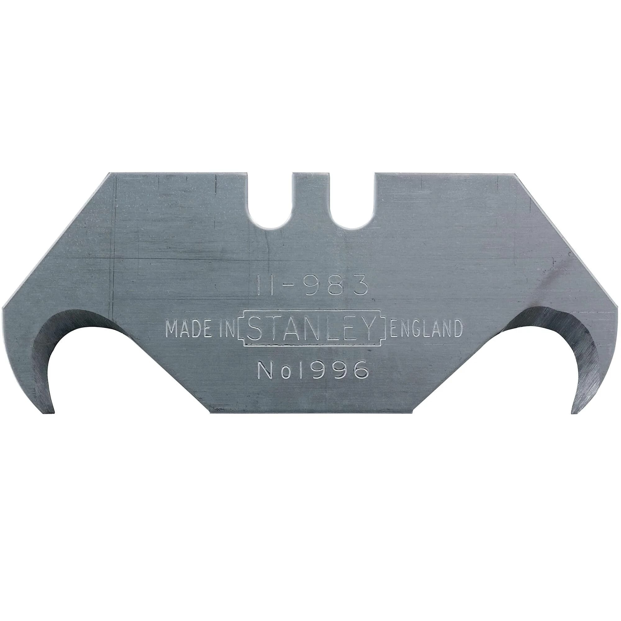 STANLEY Large Hook Blades 5 Pack | Dependable Utility Blades for Home & Workshop — 5-Pack