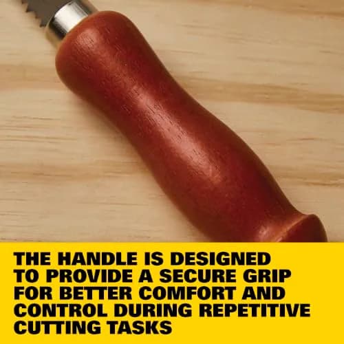 STANLEY Wallboard Saw 152mm Compact Steel Blade, 7 TPI | Controlled drywall cuts, comfortable handle, for drywall & wallboard work thumbnail 3