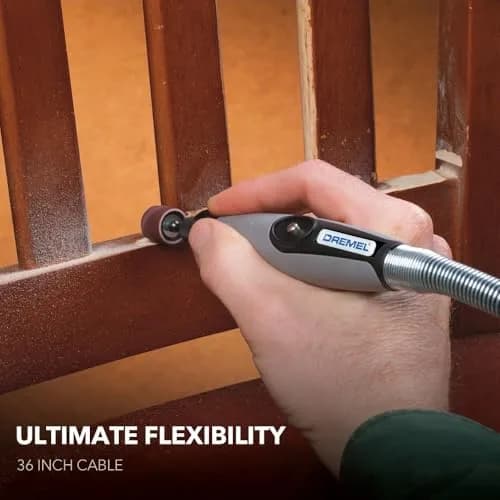 Dremel 225-02 Flex Shaft Rotary Tool Attachment 91.44 cm (36") Cable | For Engraving, Sanding, Carving thumbnail 8