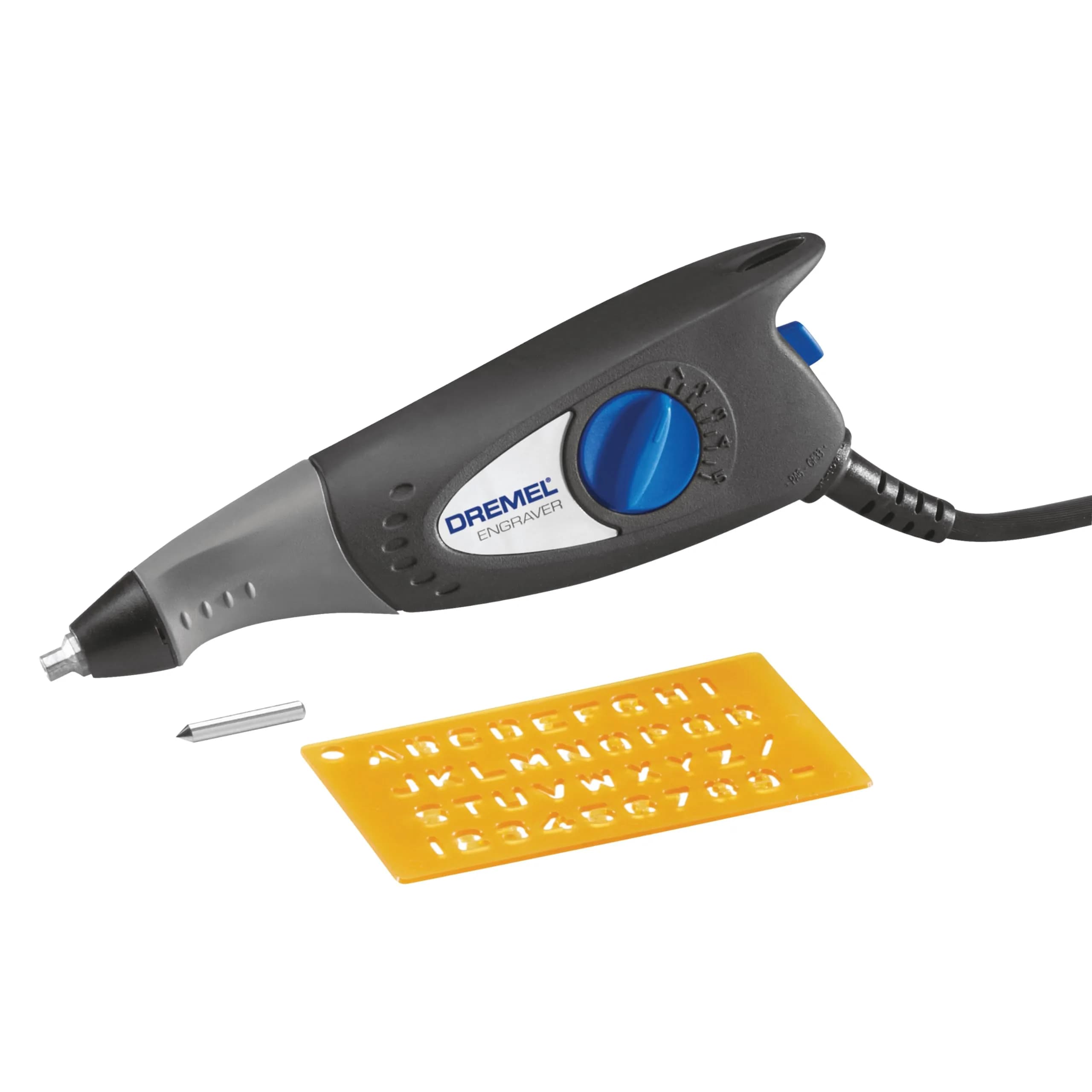 Dremel 290-02 Engraver Rotary Tool with Stencils, 120V | 7200 Strokes/Min for DIY Personalizing - main product image