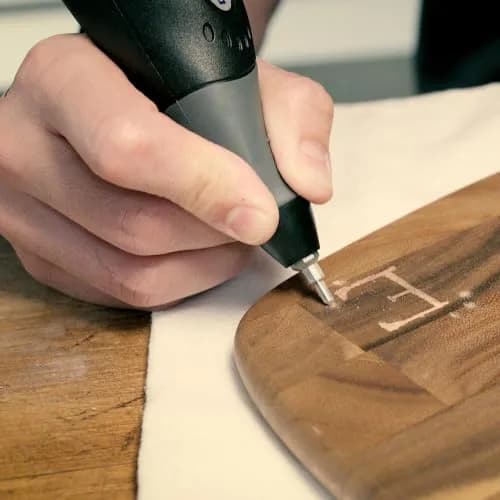 Dremel 290-02 Engraver Rotary Tool with Stencils, 120V | 7200 Strokes/Min for DIY Personalizing thumbnail 7