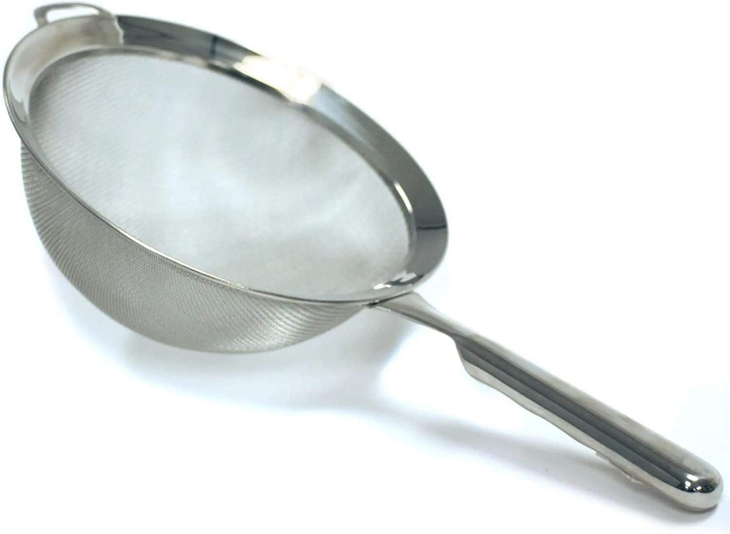 Norpro 8" KRONA Stainless Steel Double Mesh Strainer | Fine Mesh for Sifting & Rinsing